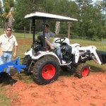 Ted and Peanut Plowing